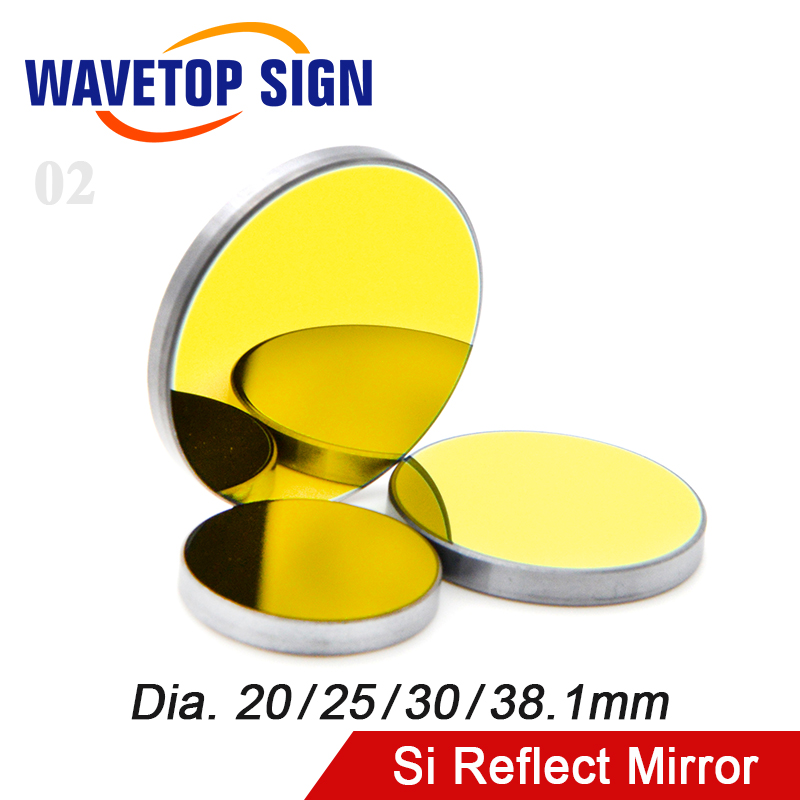 Co2 Laser Mirror - WaveTopSign Si 反射ミラー Dia.20 25 30