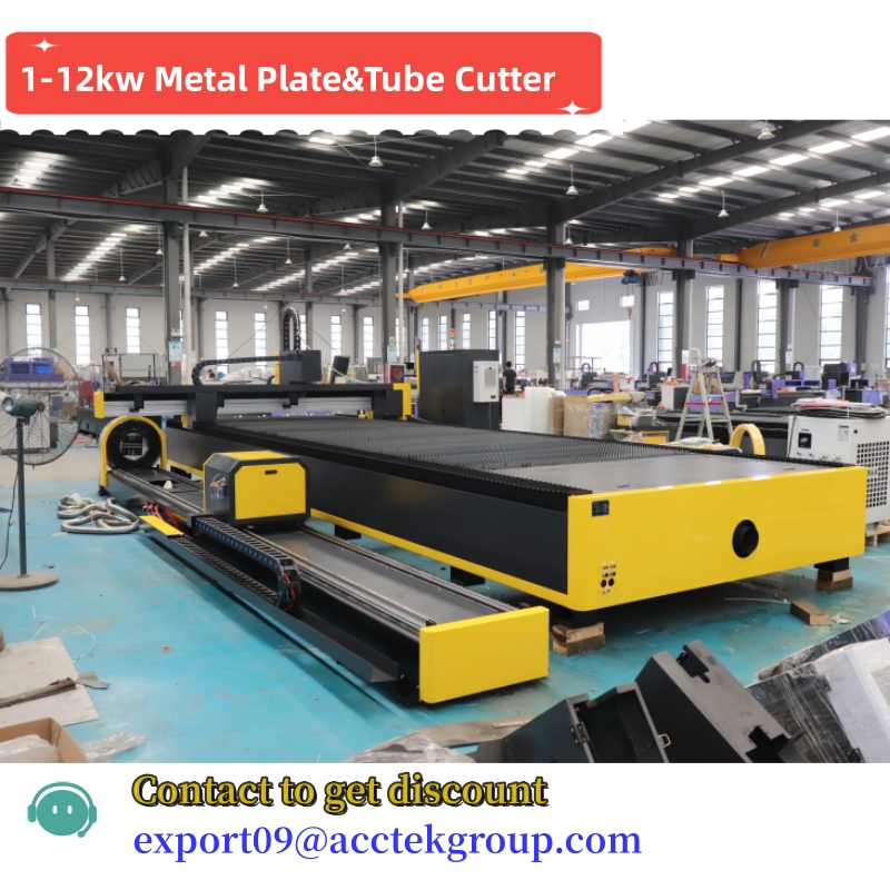 Industrial Laser Cutting Machine Price - Acctekファイバーレーザー切断機,板金産業用,max raycus,ipg,500w,1000w,2000x6000mm,カスタムサイズ,価格