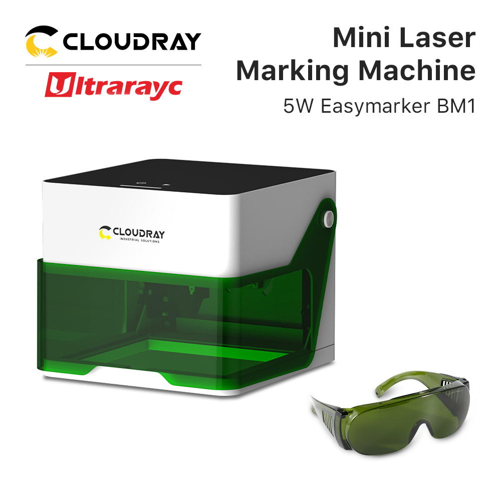 Industrial Handheld Laser - Cloudray 5000mw CNC ミニレーザー彫刻デスクトップレーザー彫刻機木工 DIY ロゴマークプリンターカッター