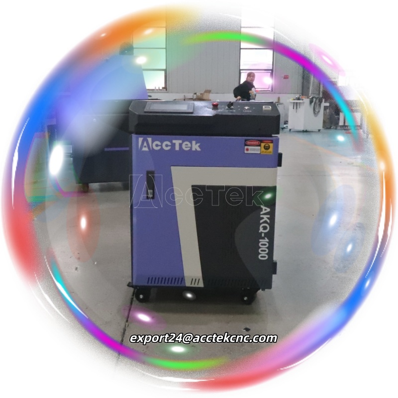 Industrial Laser Rust Remover - 強力な1000wパルスレーザー洗浄機、産業用ハンドヘルドレーザー洗浄機、ポータブル錆、塗料、油膜除去機