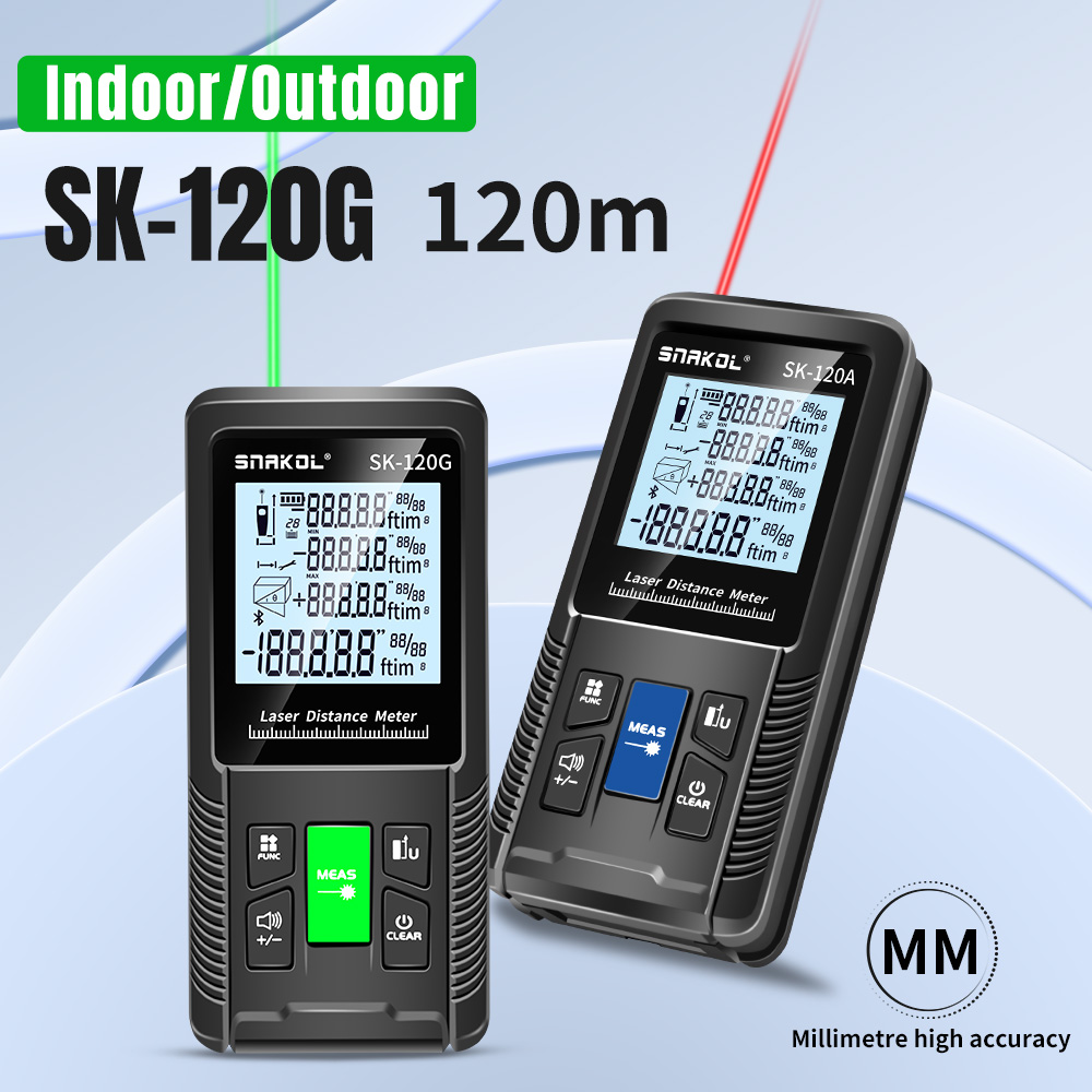 Industrial Laser Tape Measure - Snakol レーザー距離計 40 メートル 50 メートル