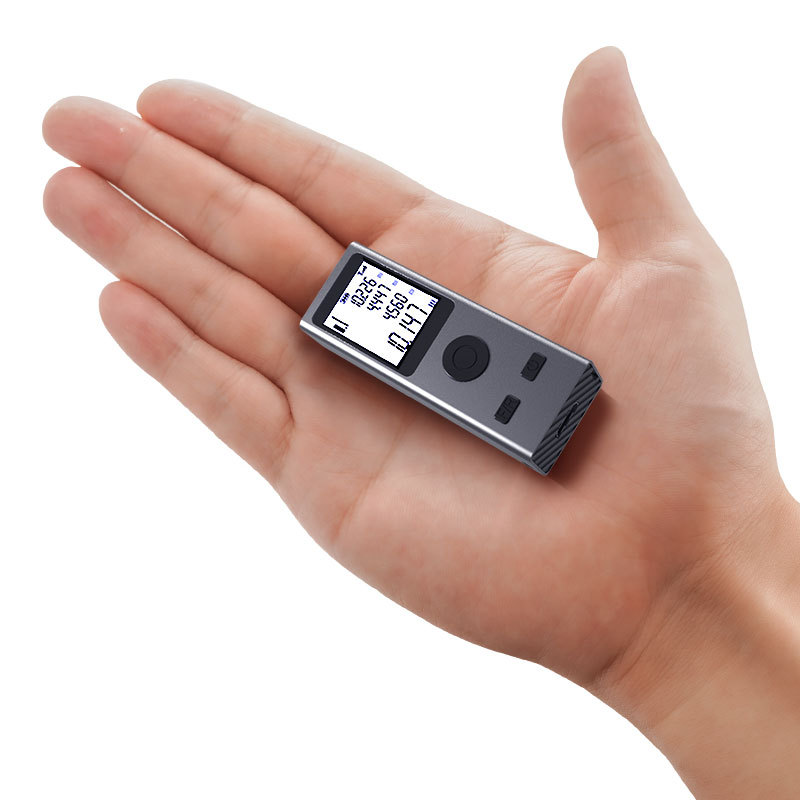 Industrial Laser Tape Measure - スマートレーザー距離計、インテリジェント、30M、デジタルレーザー距離計ミニUSB充電充電式ハンドヘルド距離計