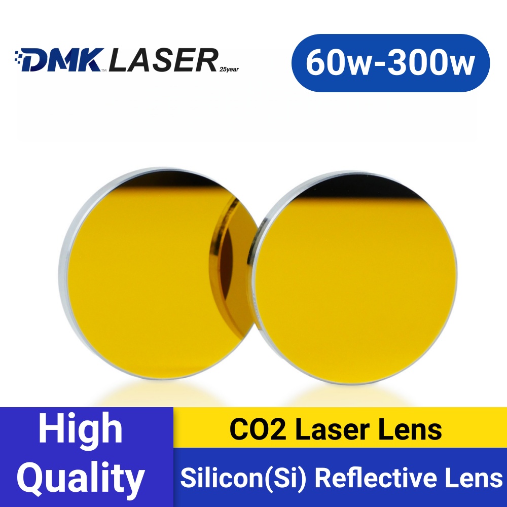 Co2 Laser Mirror - DMK シリコン (Si) リフレクターミラー 19/20/25/30/38.1mm 60W-300W