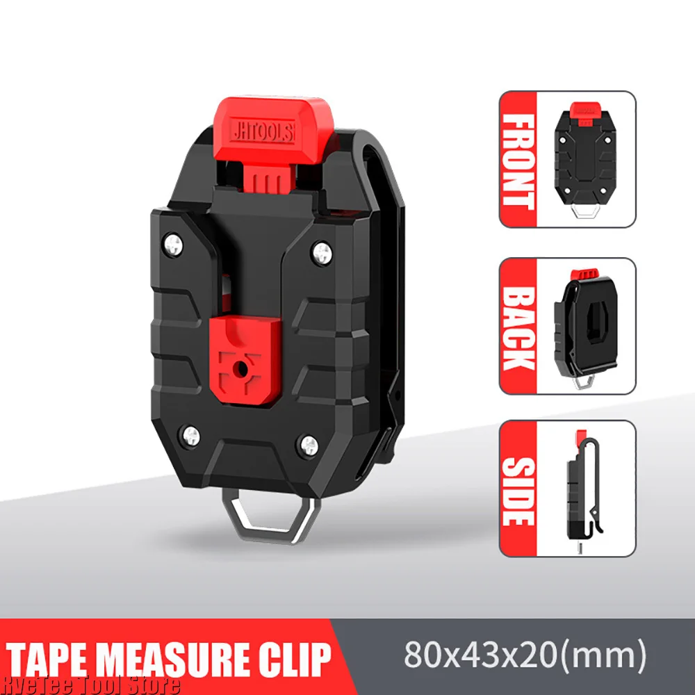 Industrial Laser Tape Measure - 新しいユニバーサル巻尺クイックハンギングベルトクリップタジマミルウォーキーデジタル測定テープレーザーマンギフト