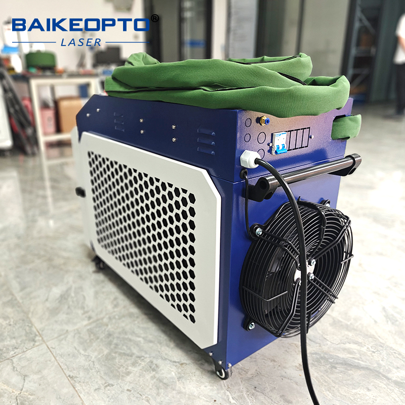 Industrial Laser Rust Remover - 1500Wファイバーレーザー洗浄機、錆除去、塗料除去、酸化層除去、工業用金属表面処理