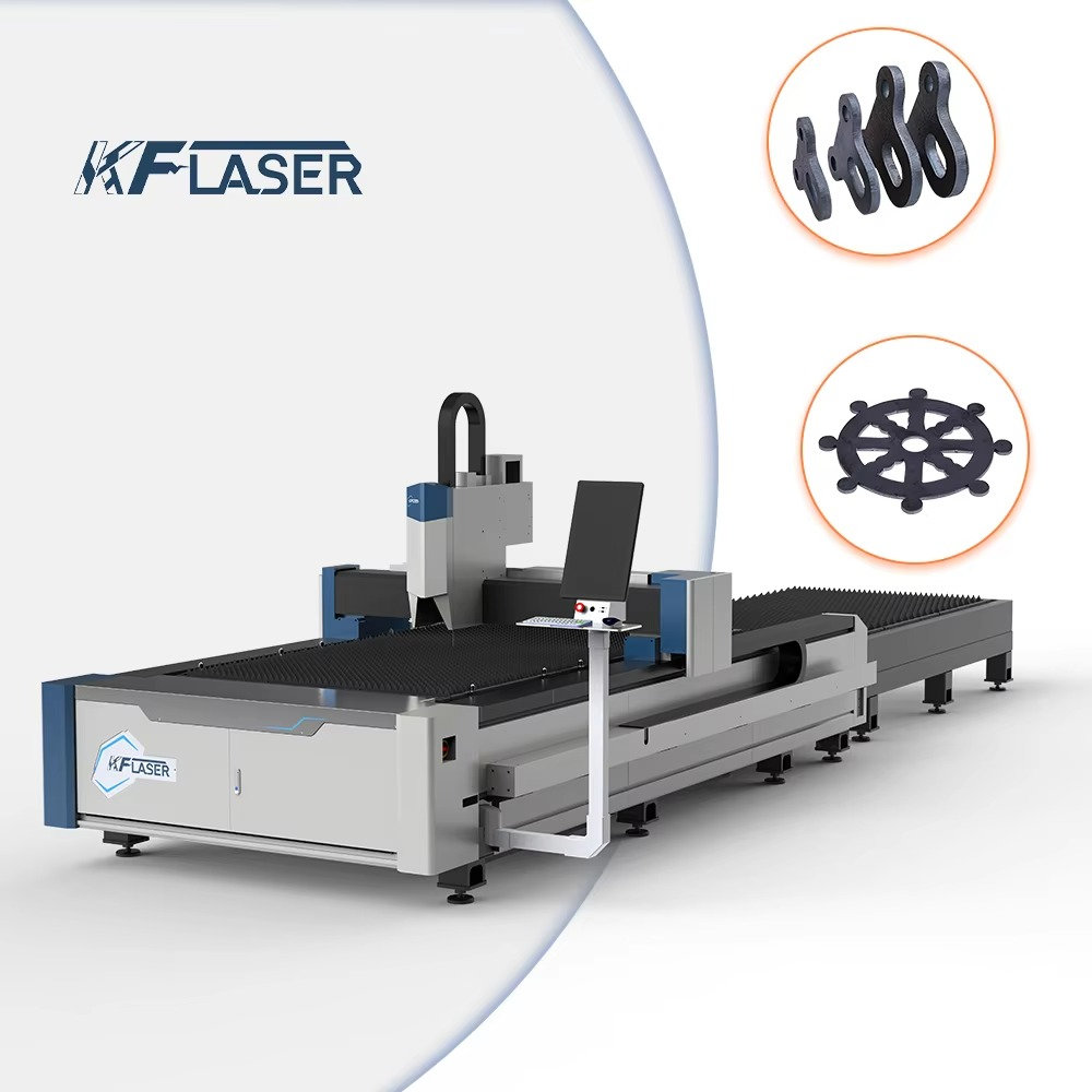 Industrial Laser Cutting Machine Price - 交換テーブル自動板金切断機プレートファイバー6000w産業用CNCレーザーカッターマシンの中国での価格