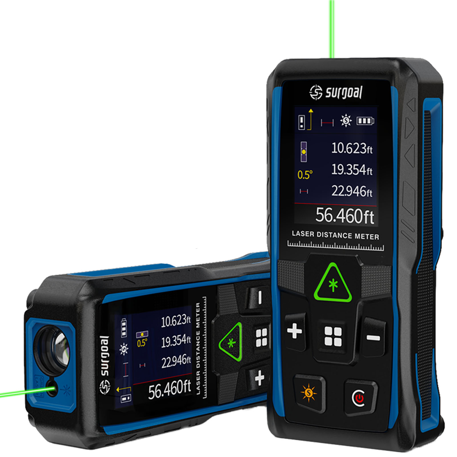 100m グリーンレーザー距離計 多機能 デジタルレベル カ - Industrial Laser Tape Measure のレビューと価格