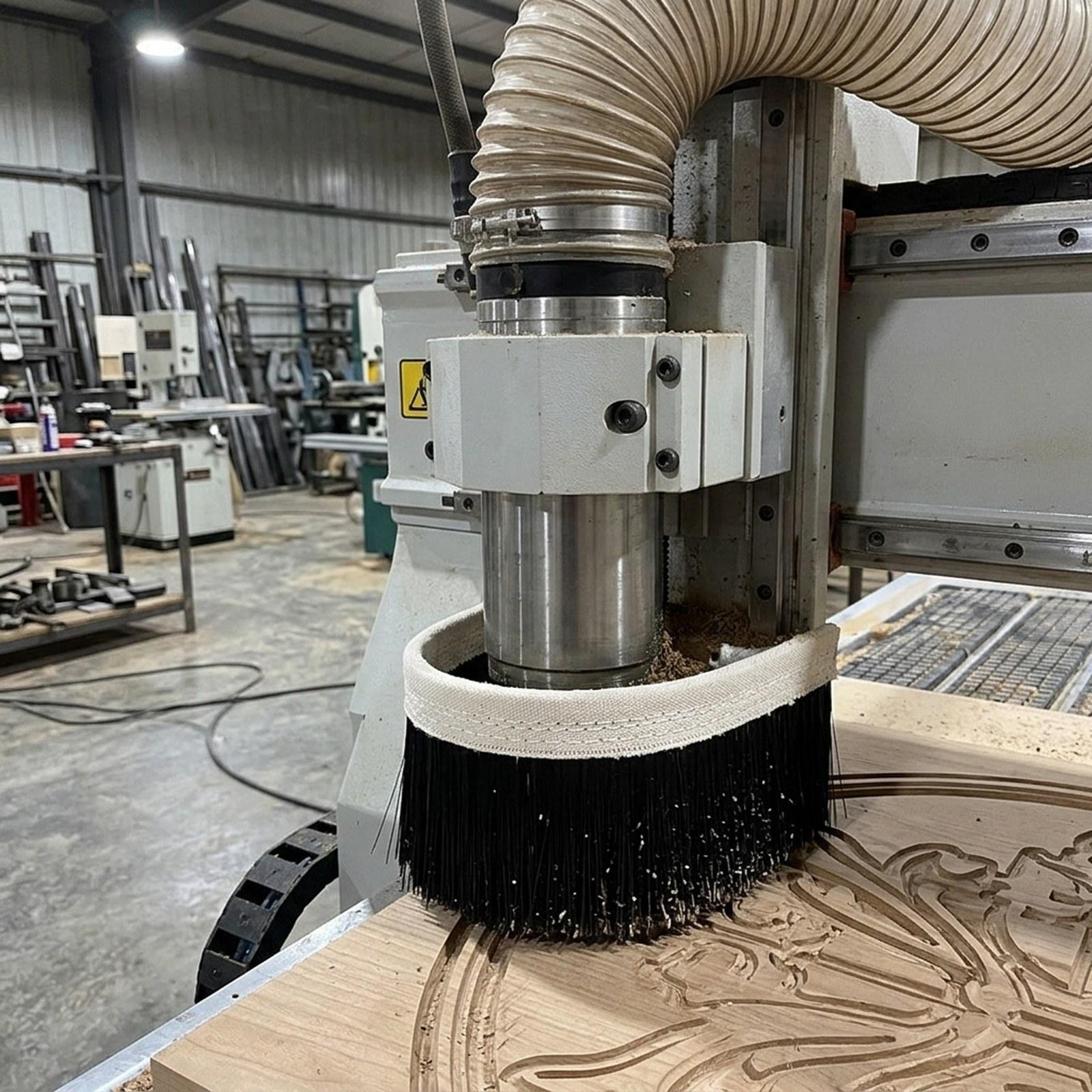 CNC真空ブラシ 使いやすい 頑丈で素早く取り付けられる ダ - Dust Shoe Cnc のレビューと価格