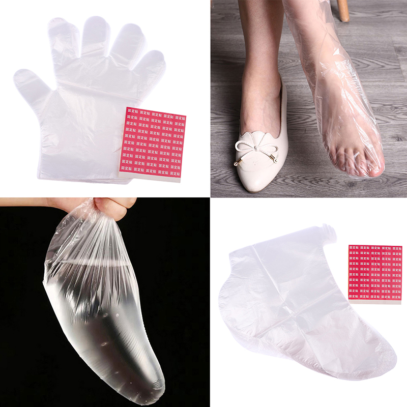 100 個使い捨て PE 空の手袋フットカバー透明靴カバーパ - Dust Shoe Cnc のレビューと価格