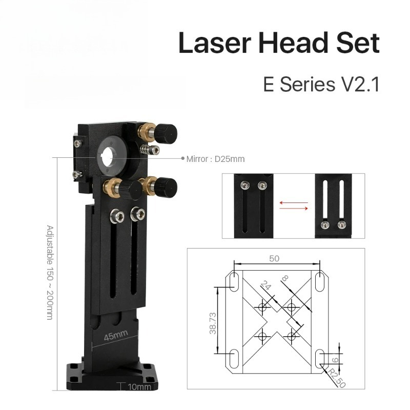 Cloudray EシリーズCO2ヘッドセット、彫刻・切断機 - Co2 Laser Mirror のレビューと価格