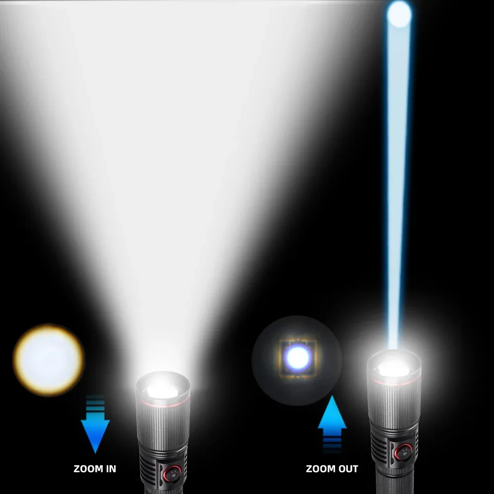 アルミニウム合金白色レーザー強力な LEP 懐中電灯 186 - Industrial Laser Beam のレビューと価格