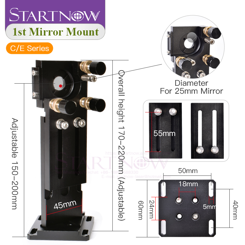 Startnow CO2レーザーヘッドセット レンズ径20m - Co2 Laser Mirror のレビューと価格