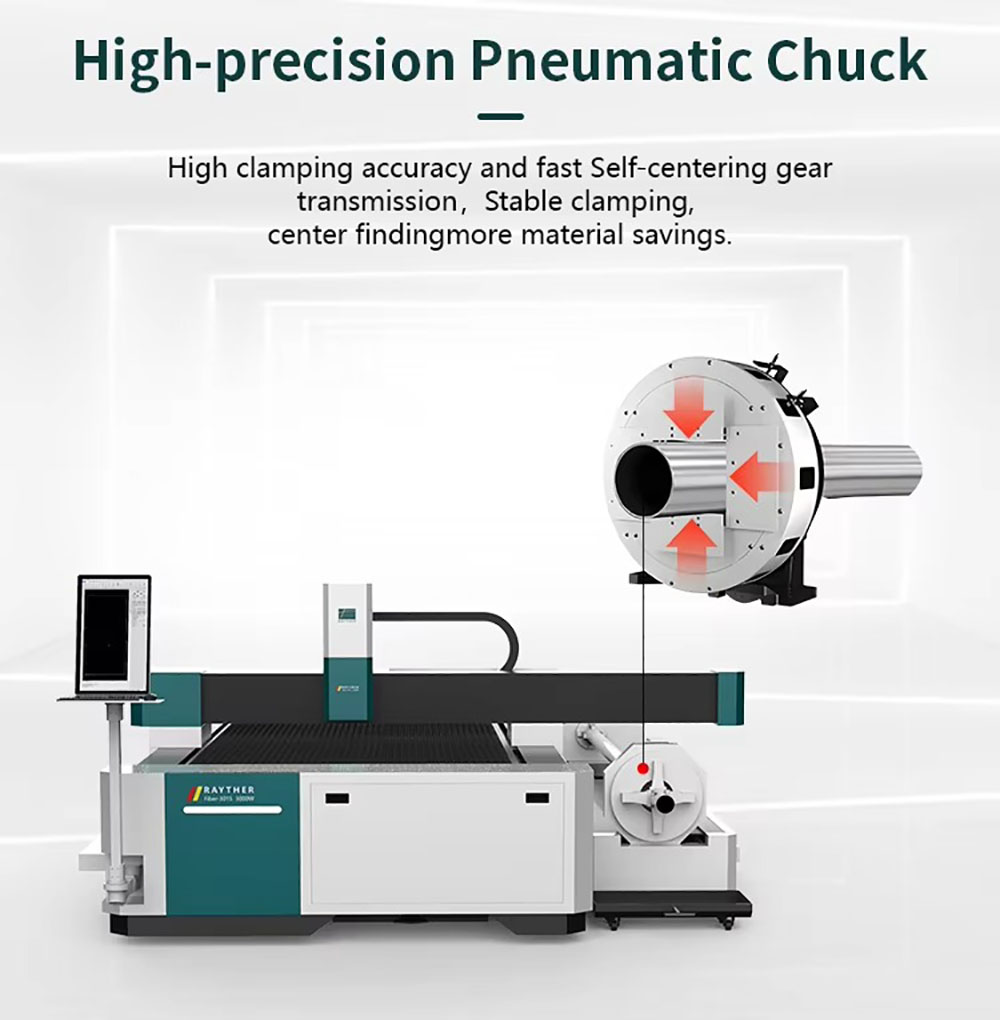 工業用CNCファイバーレーザーカッター、板金・パイプ切断用、 - Industrial Laser Cutting Machine Price のレビューと価格