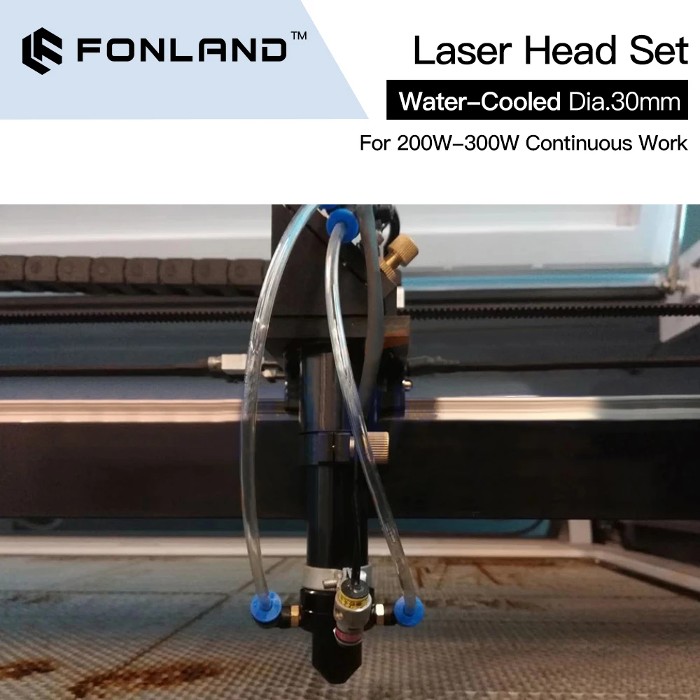 Fonland-Co2彫刻機用水冷付きレーザーヘッドインター - Co2 Laser Mirror のレビューと価格