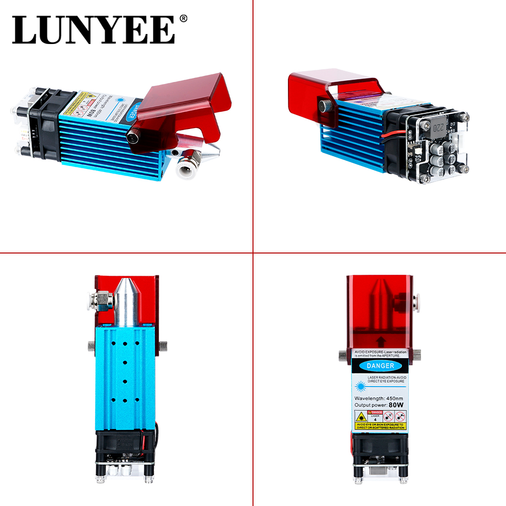 LUNYEE レーザーモジュール 80 ワット 40 ワット - Industrial Laser Engraver のレビューと価格
