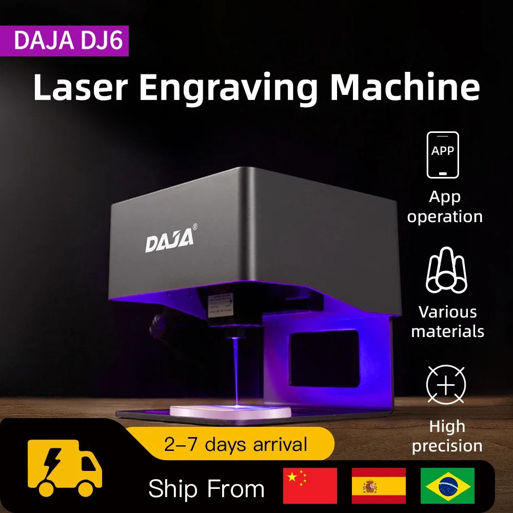 DAJA レーザー彫刻 CNC DIY DJ6 レーザー彫刻 - Industrial Laser Engraver のレビューと価格