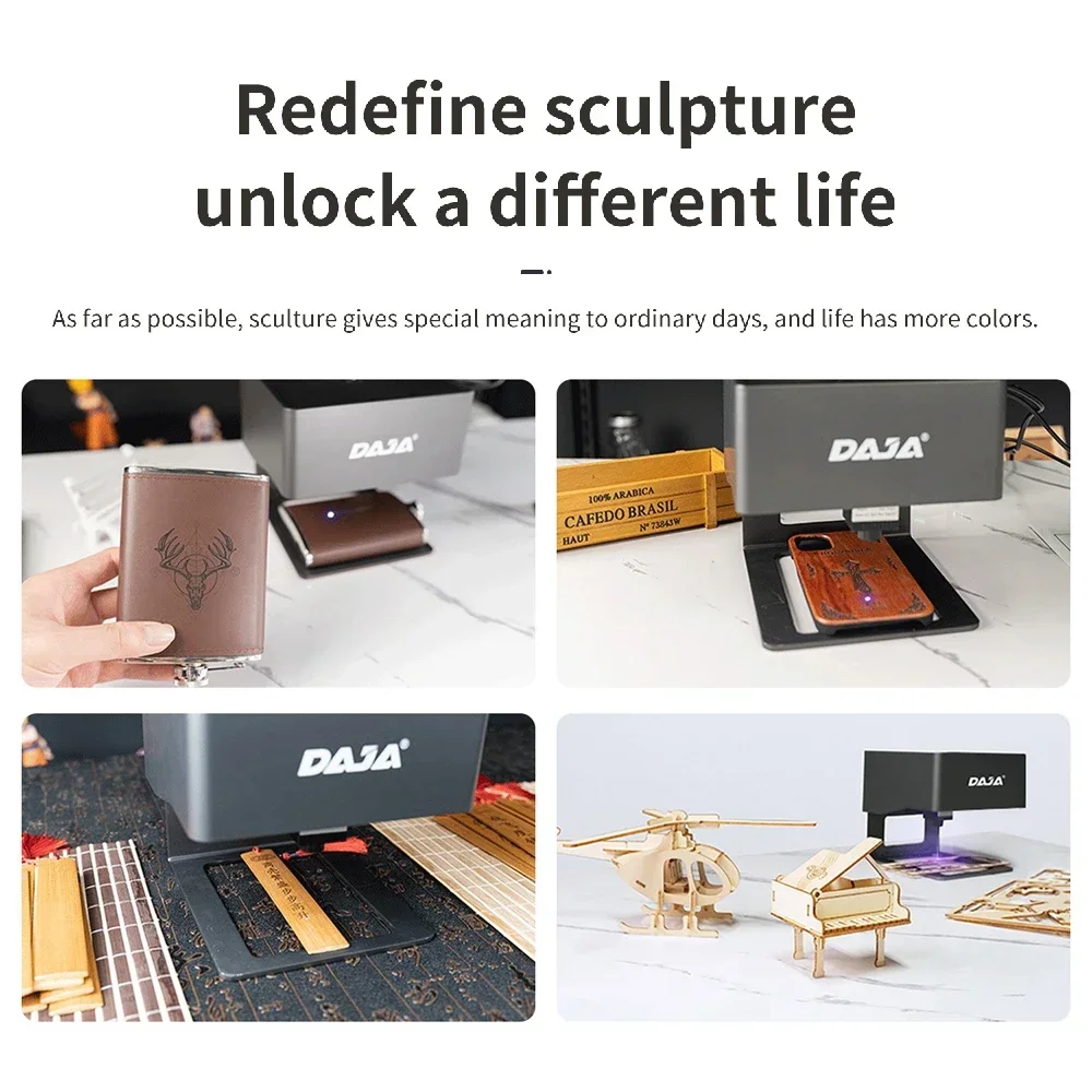 DAJA レーザー彫刻 CNC DIY DJ6 レーザー彫刻 - Industrial Laser Engraver のレビューと価格