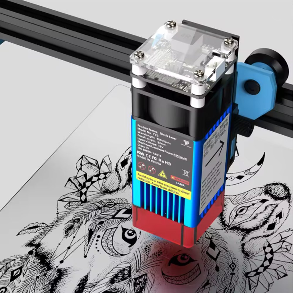 TwoTrees TTS-55 Pro/TTS-10 Pro - Industrial Laser Engraver のレビューと価格
