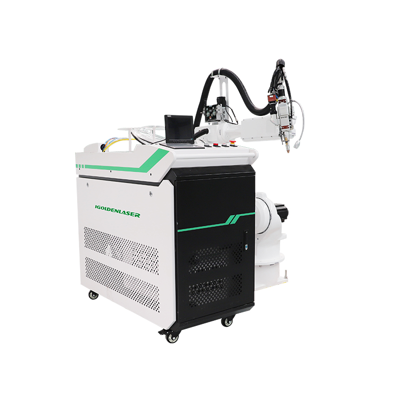 6軸産業用ロボットアームレーザーファイバーレーザー溶接機、金 - Industrial Laser Cutting Machine Price のレビューと価格