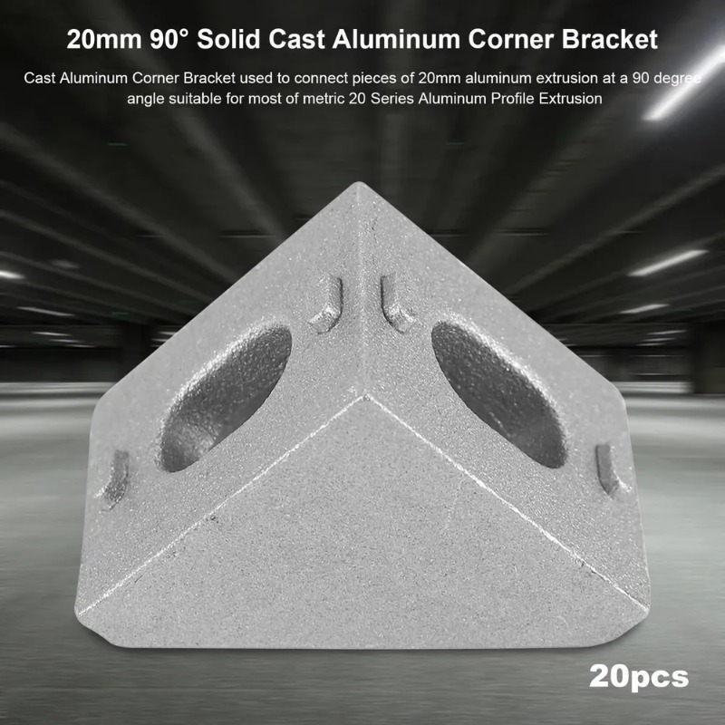 アルミニウムプロファイルコネクタセット、コーナーブラケット2 - Aluminum T-Slot Profile のレビューと価格