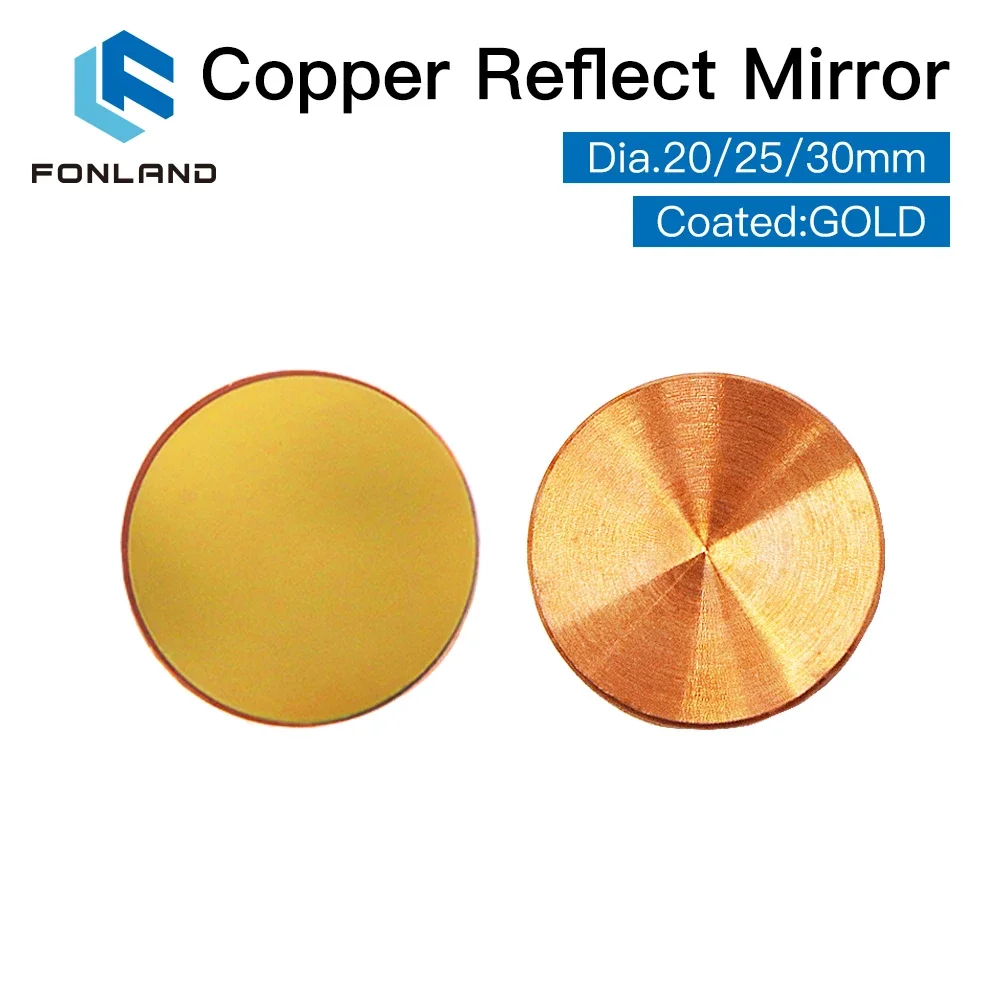 銅製反射ミラー,Co2レーザー切断および彫刻機用,cu,fo - Co2 Laser Mirror のレビューと価格