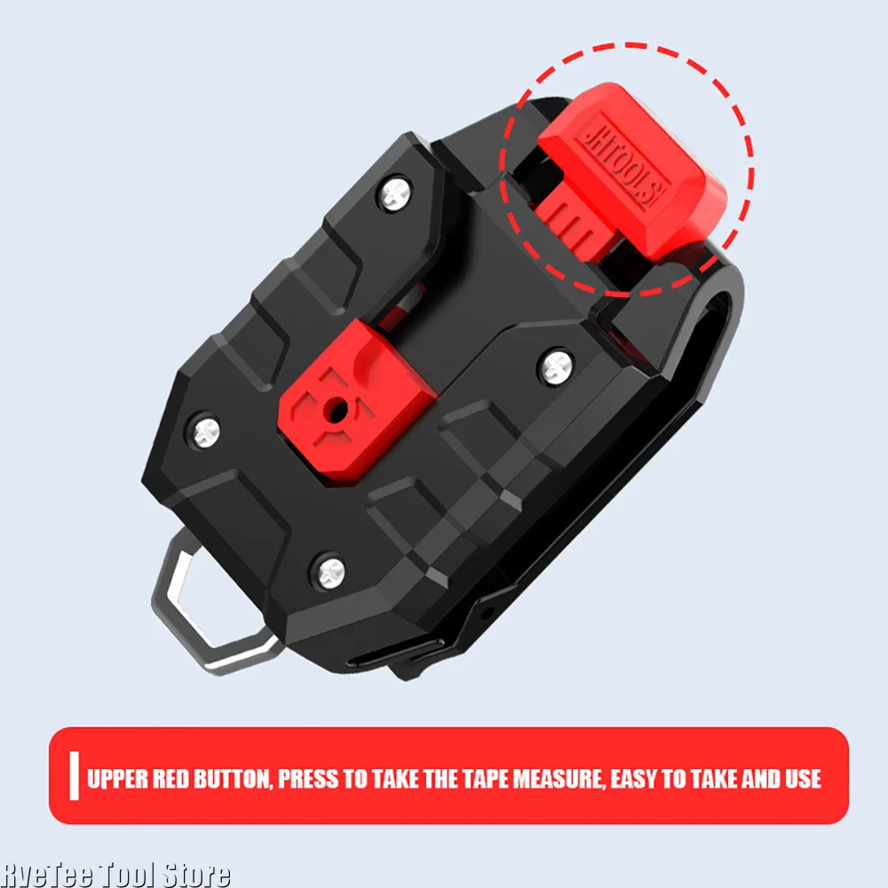 新しいユニバーサル巻尺クイックハンギングベルトクリップタジマ - Industrial Laser Tape Measure のレビューと価格