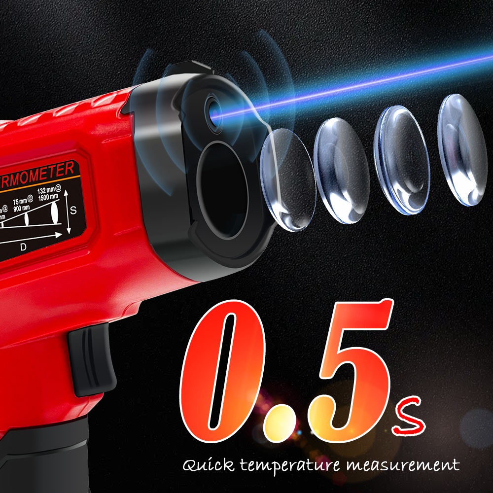ツールトップ-バックライトディスプレイ付きハンドヘルドデジタ - Industrial Infrared Laser のレビューと価格